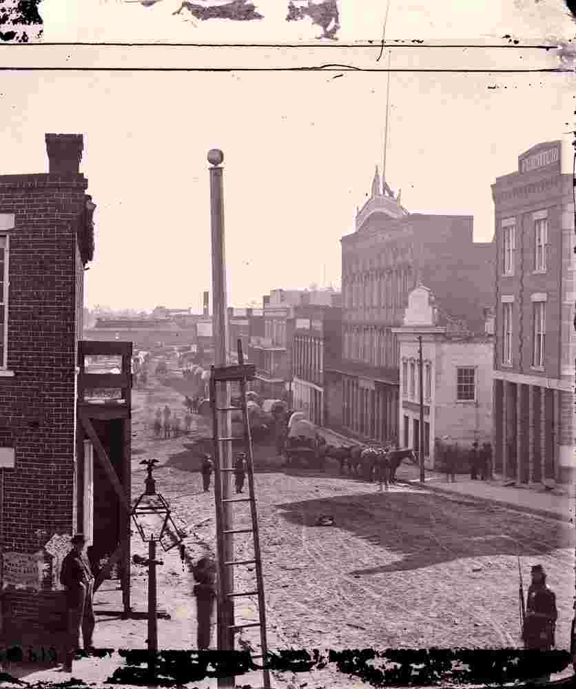 Atlanta. Marietta Street, 1864