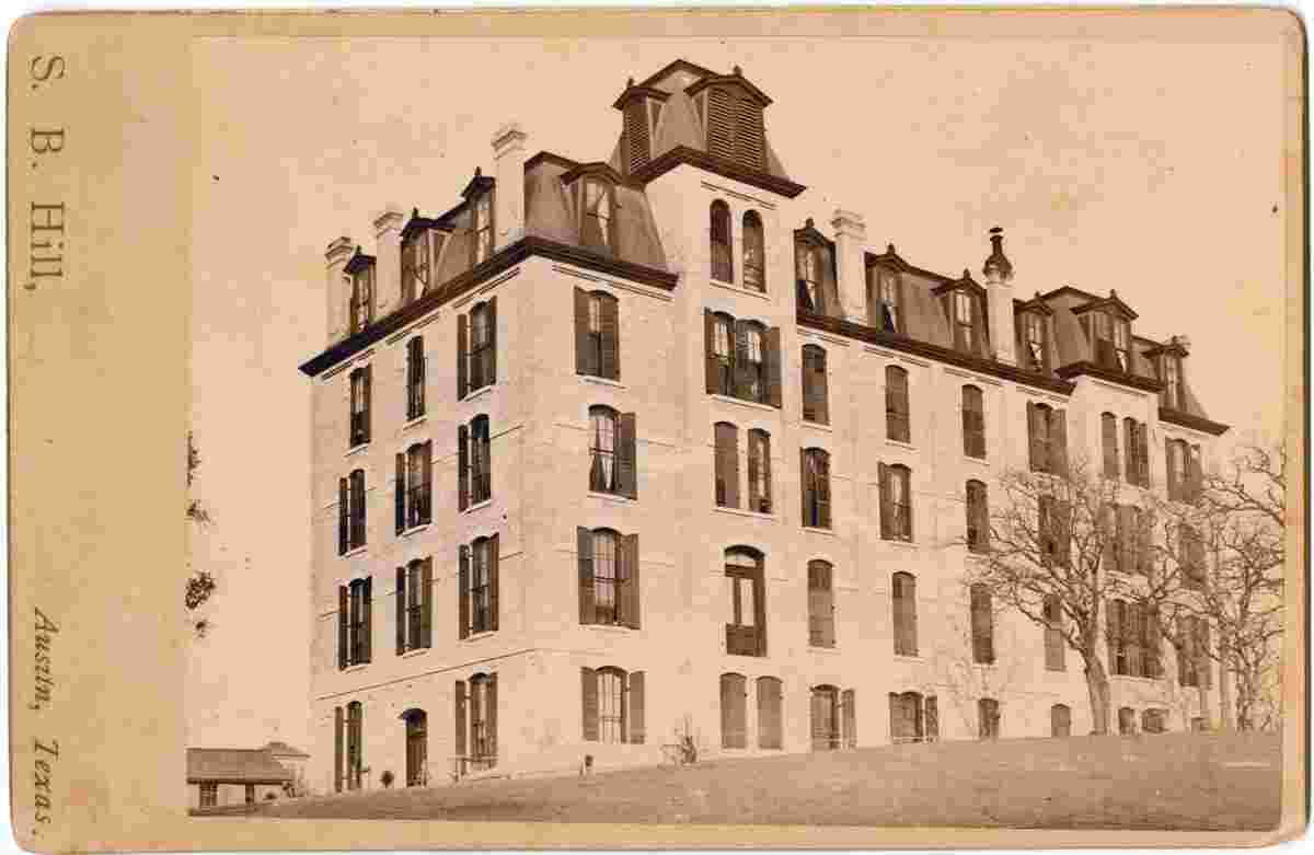 Austin. Allen Hall, Tillotson Institute, 1880