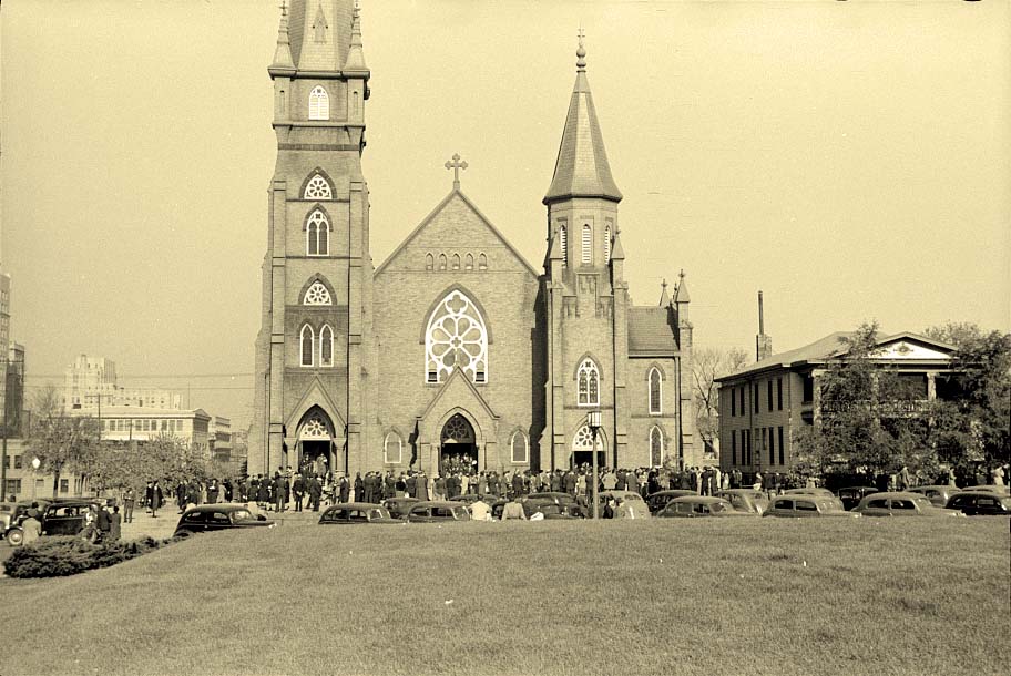 Lincoln. Catholic church, 1938