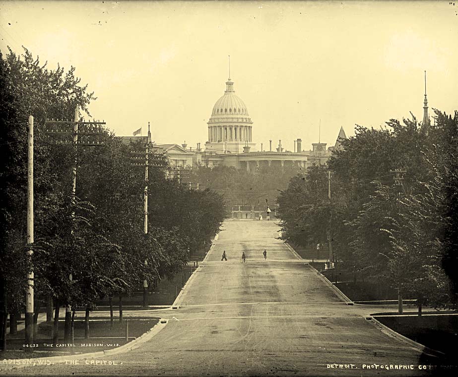Madison. The Capitol, 1880
