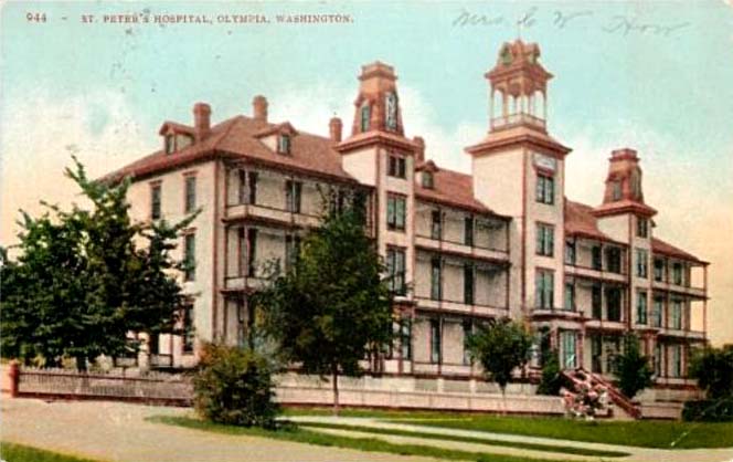 Olympia. St. Peter's Hospital, 1908