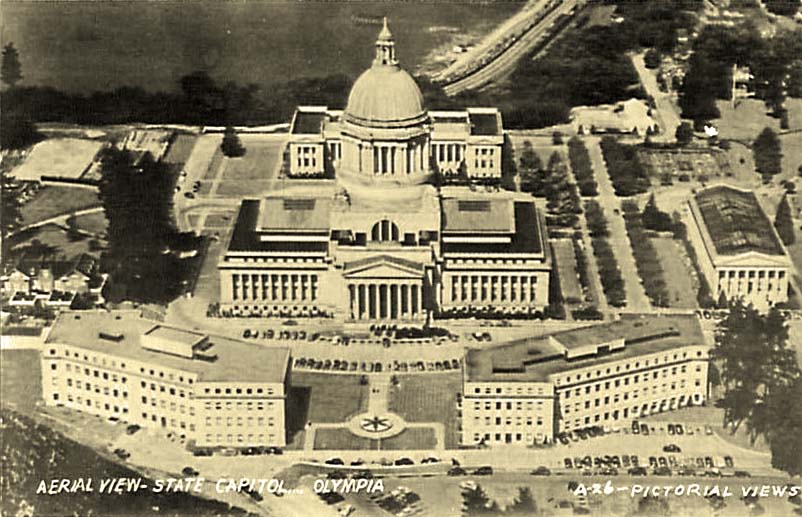Olympia. The State Capitol, circa 1940