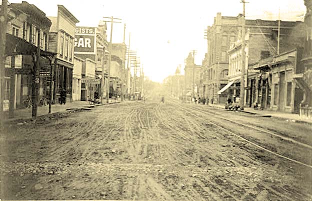 Olympia. Washington Street, 1901