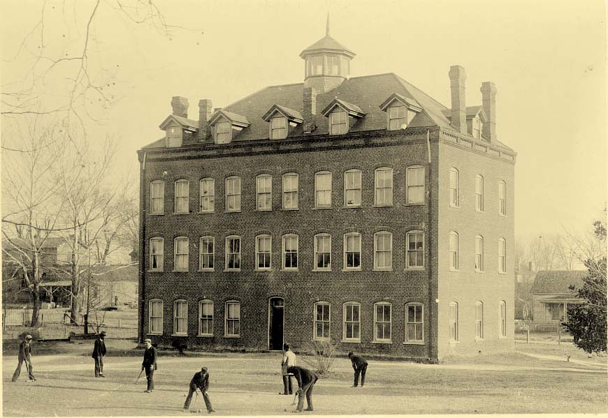 Raleigh. Medical dormitory of Shaw University, 1899