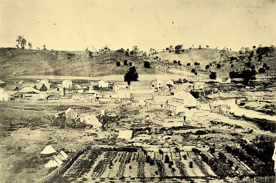 Sacramento. General View, 1865