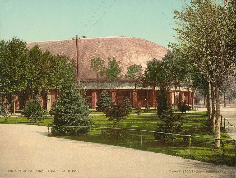 Salt Lake City. The Tabernacle, 1900