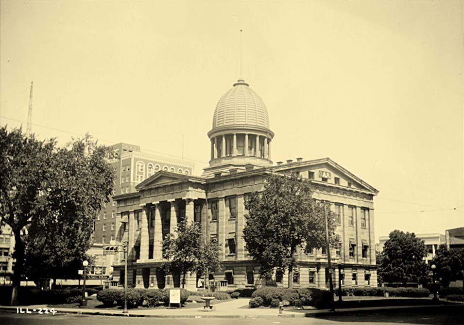 Springfield. Old State House, 1935