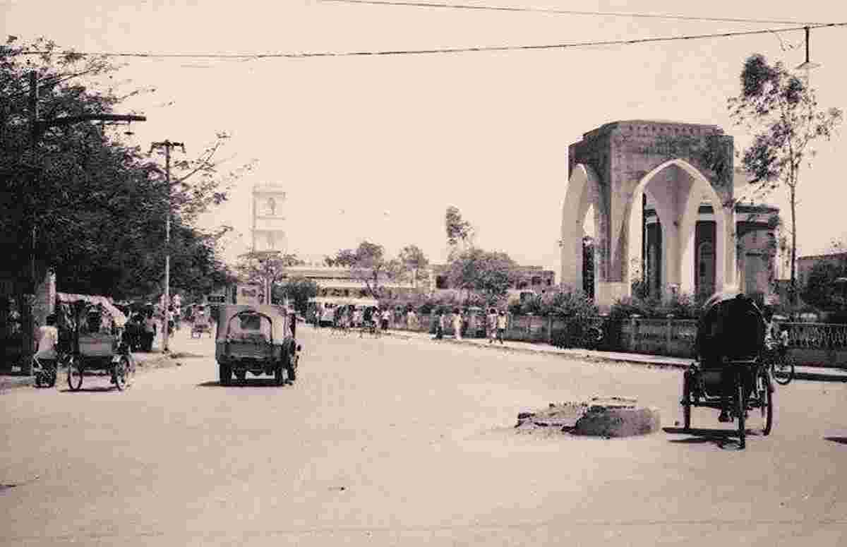 Dhaka. Sadarghat, Victoria Park, 1967