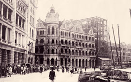 Hong Kong. Post Office building, between 1890 and 1925