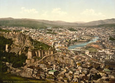 Tbilisi. Fortress and city