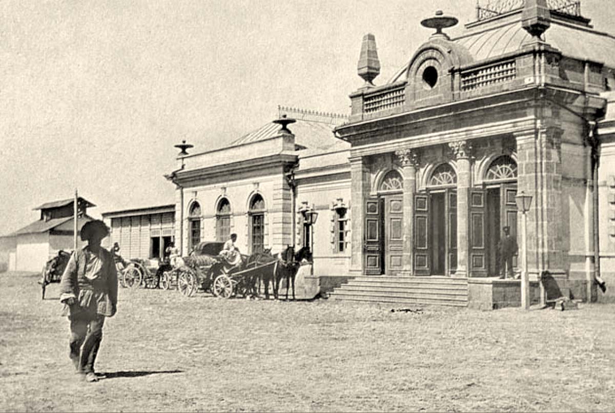 Ashgabat. Railway Station, 1888
