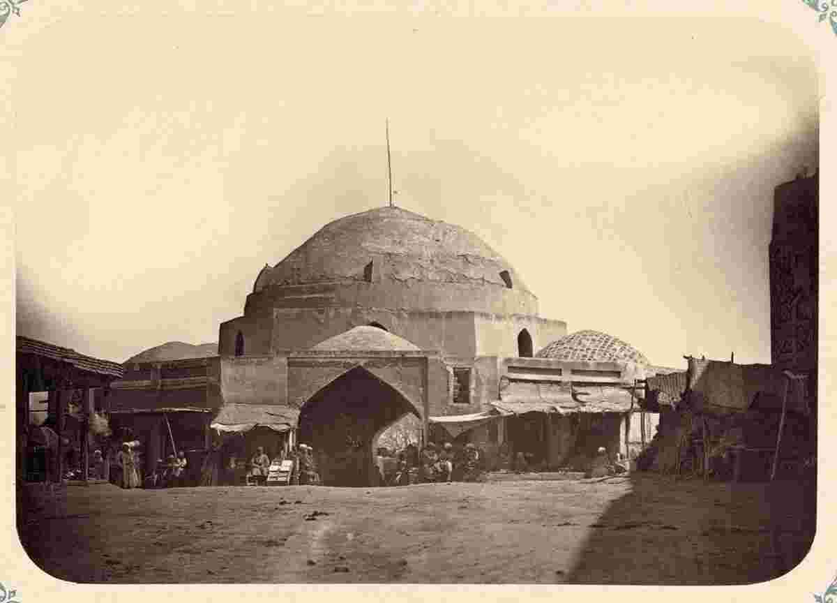 Samarkand. Chorsu market, 1865