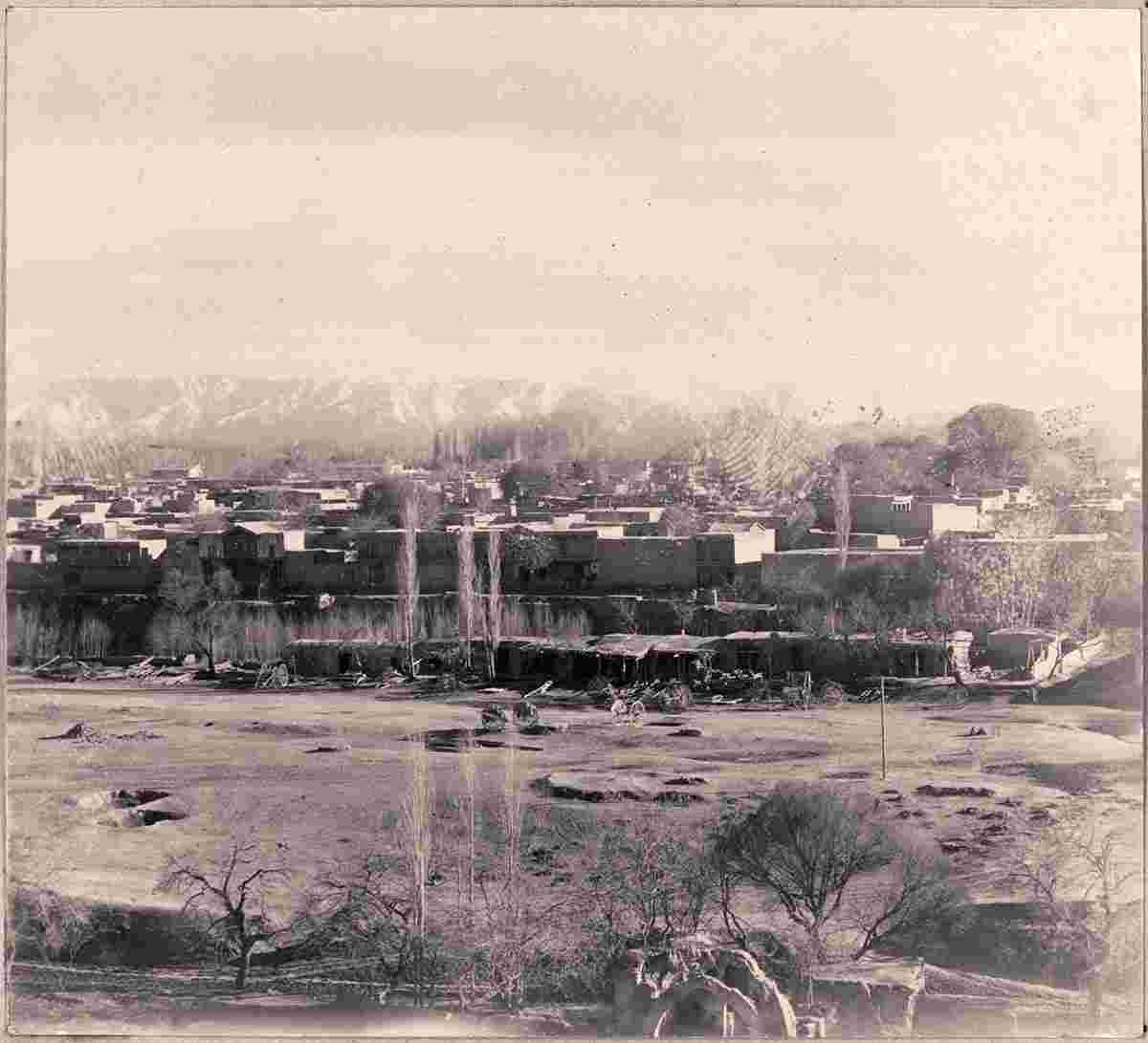 Samarkand. Old city, view from Shah Zinda, 1905