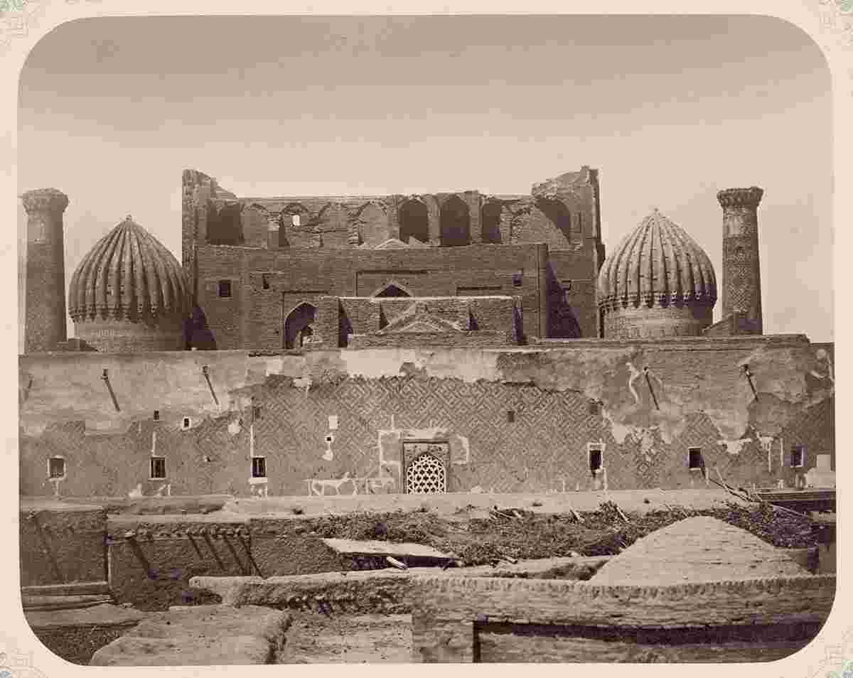 Samarkand. Sherdar Madrasah, 1865