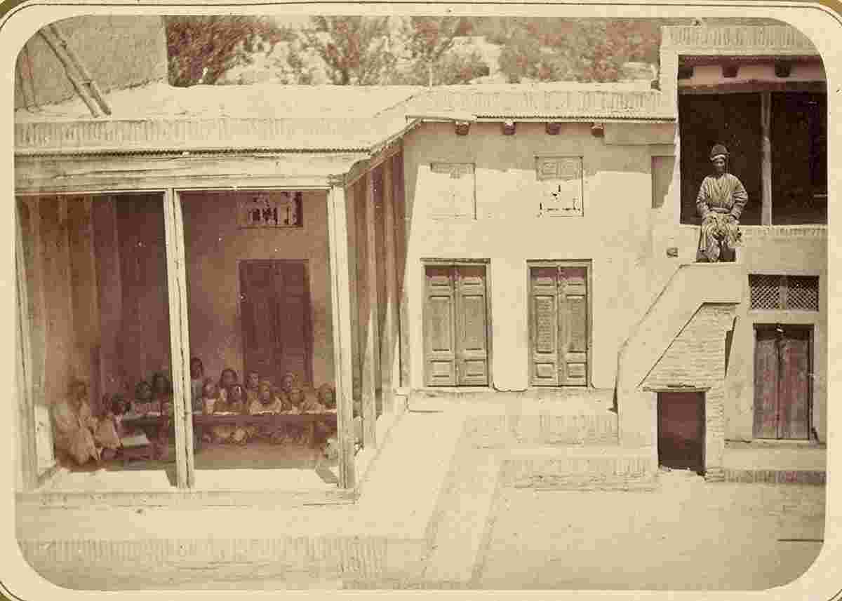 Samarkand. Jewish School, 1865