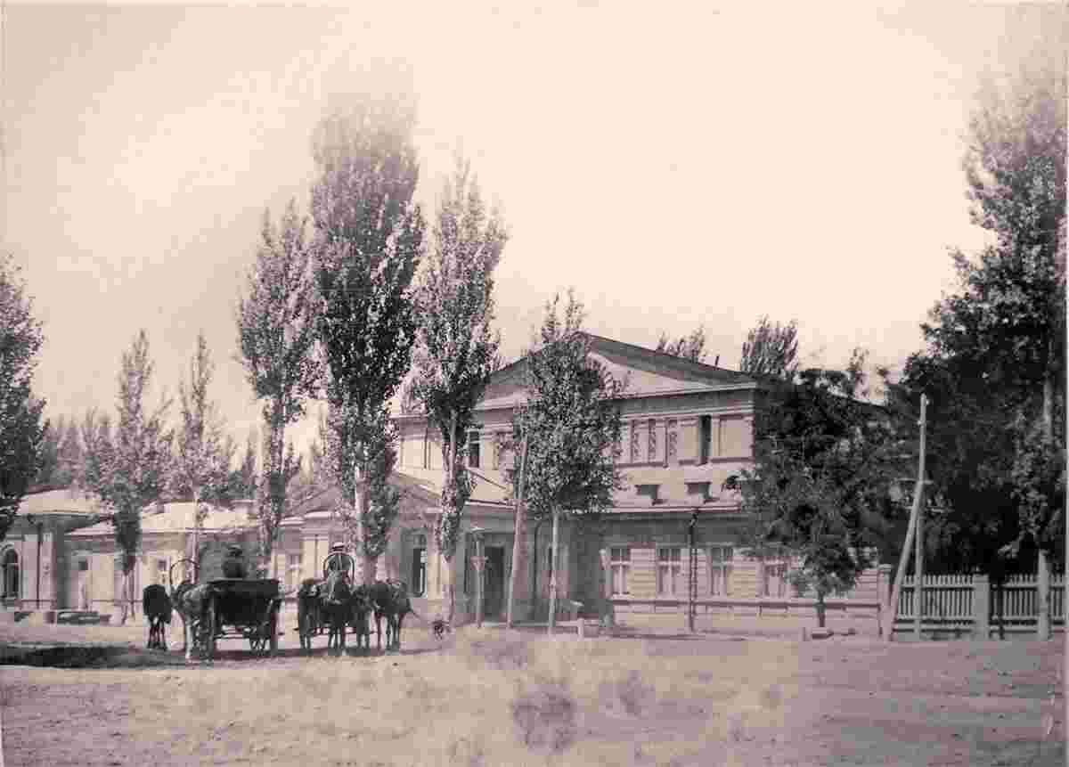 Tashkent. Military assembly building on Moskva avenue, 1898