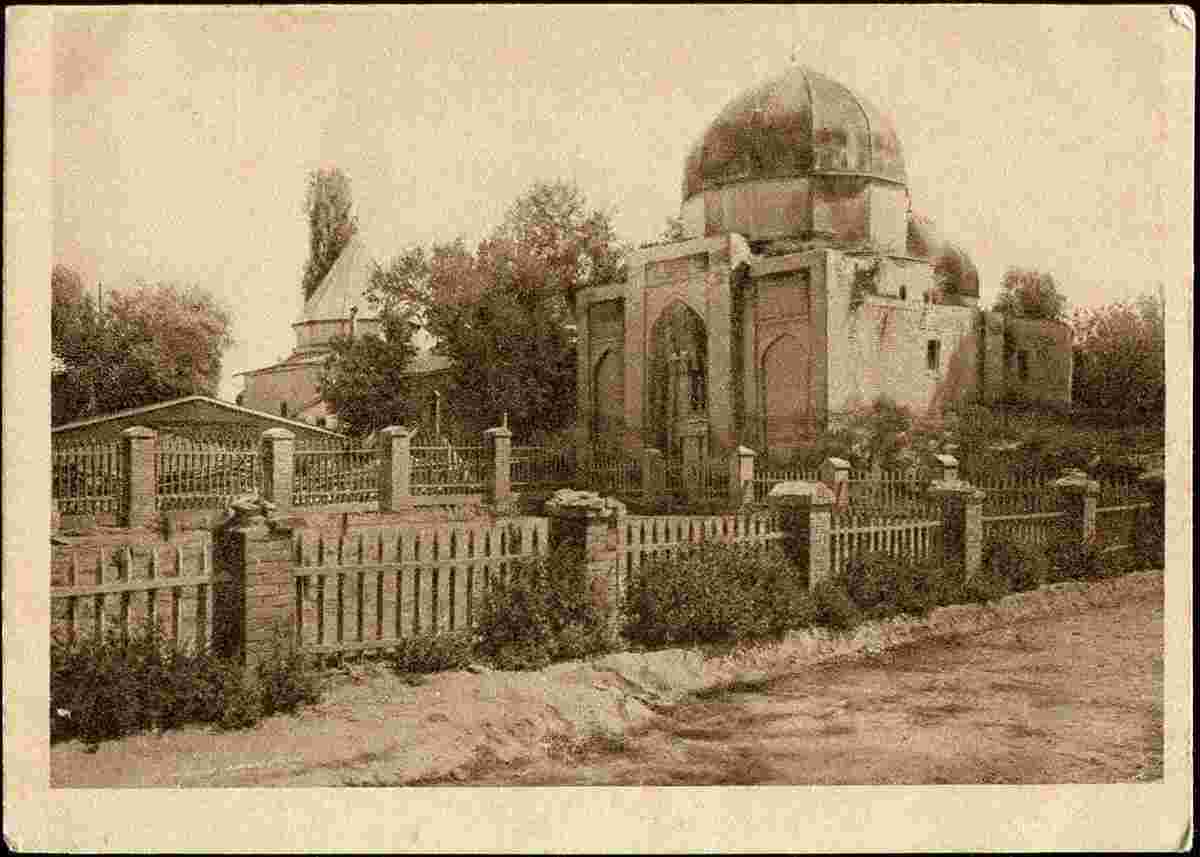 Tashkent. Mausoleum Sheikh, Cemetery, Mosque, between 1920 and 1930