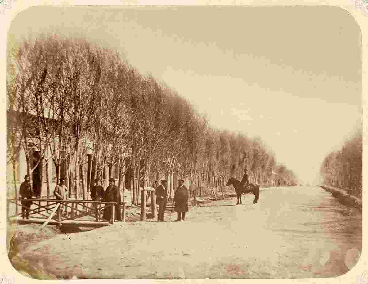 Tashkent. Moscow Street, between 1865 and 1872
