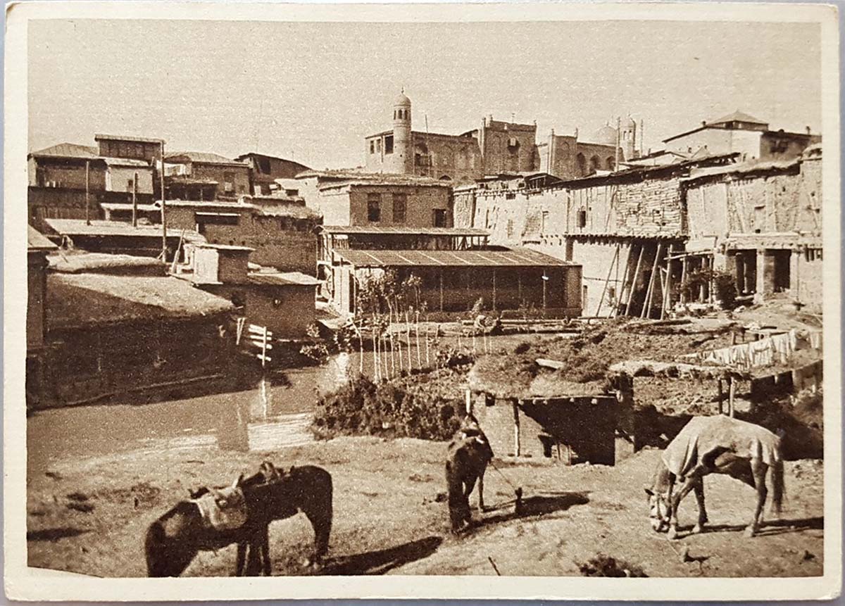 Tashkent. Old city - makhallya (quarter) Maslyak, 1930s
