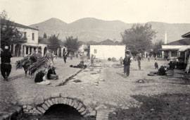 Tirana. Market place, 1920