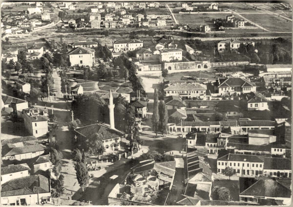 Tirana. Panorama of the city, 1941