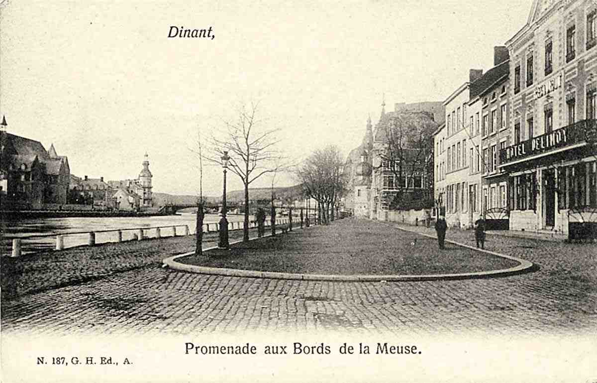 Dinant. Promenade aux Bords de la Meuse