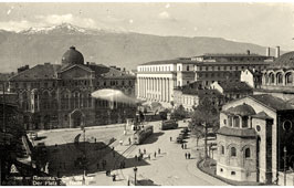 Sofia. Square Saint Week, circa 1935