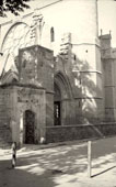Nicosia. Entrance to St. Sophia Mosque, August, 1945