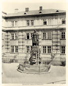 Prague. Statue of Charles IV, circa 1890