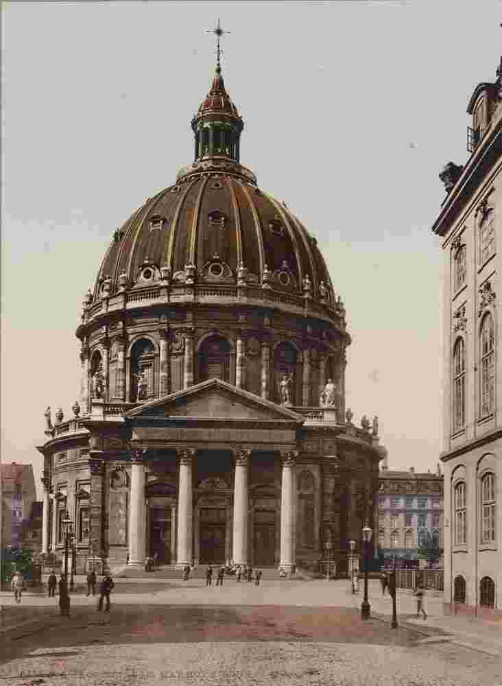 Copenhagen. Marble Church - Marmorkirche, circa 1890