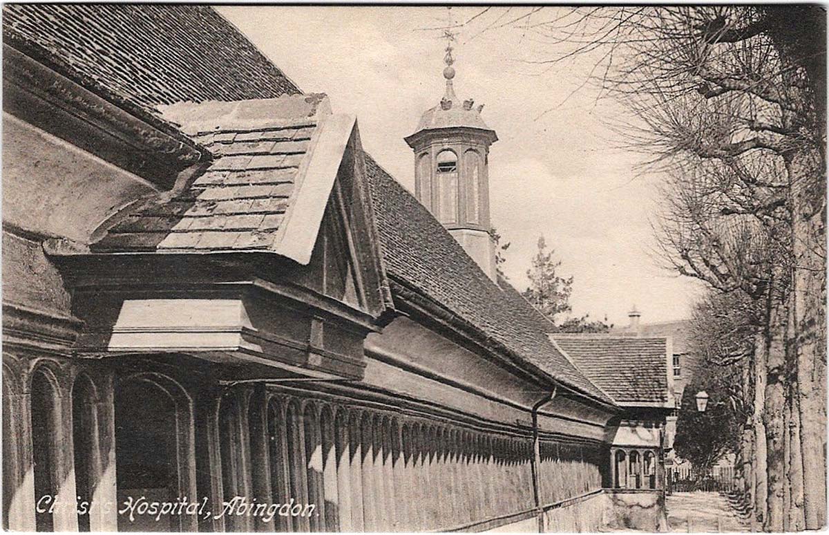 Abingdon-on-Thames. Christ's Hospital, circa 1900