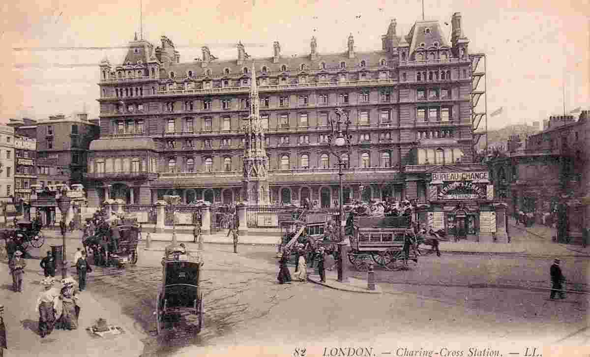 Greater London. Charing Cross Station