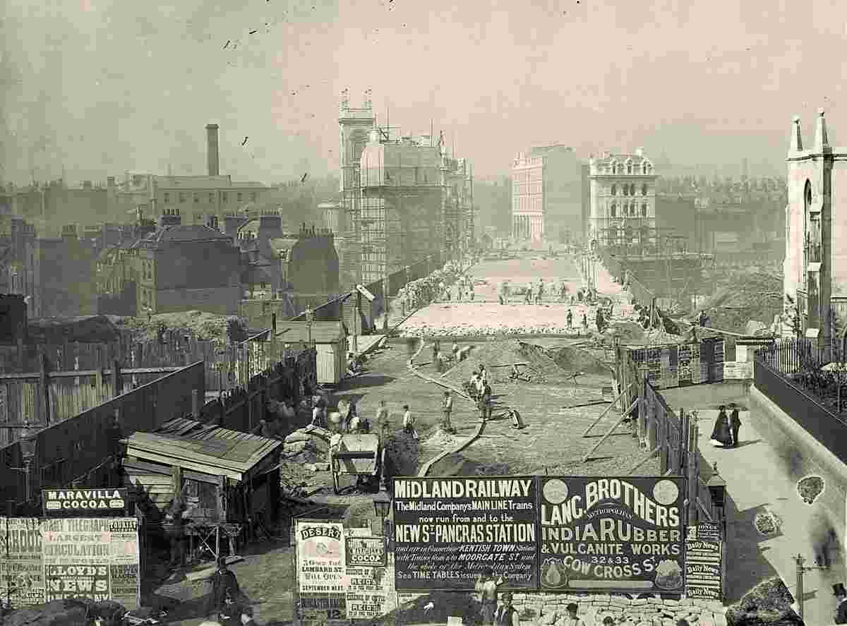 Greater London. Holborn, 1869