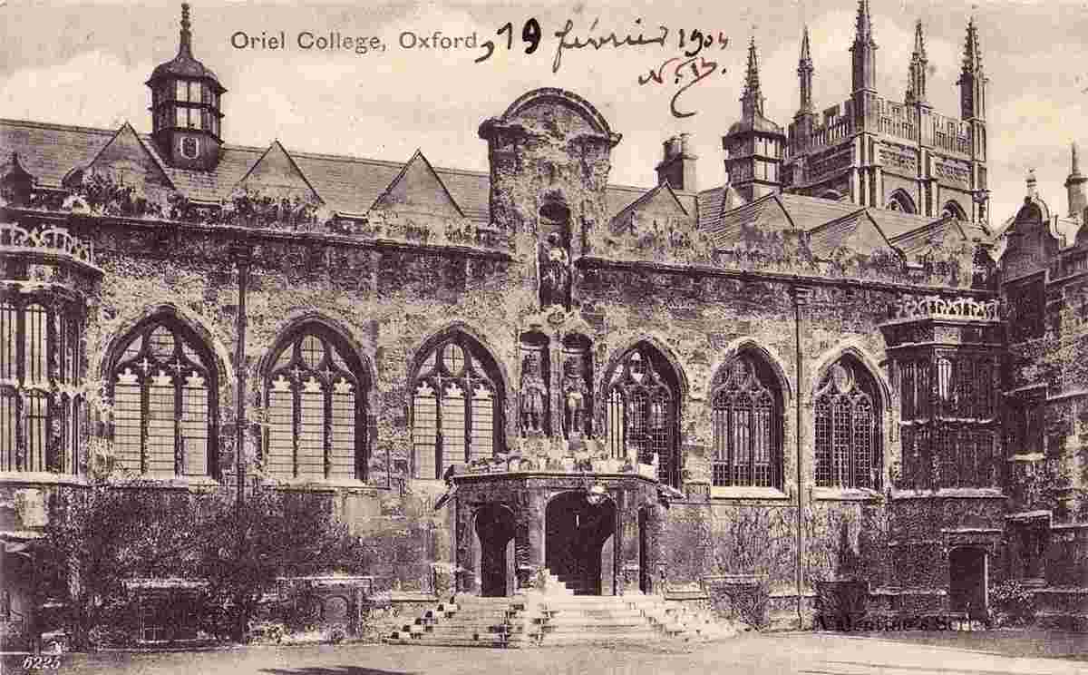 Oxford. Oriel College, 1904