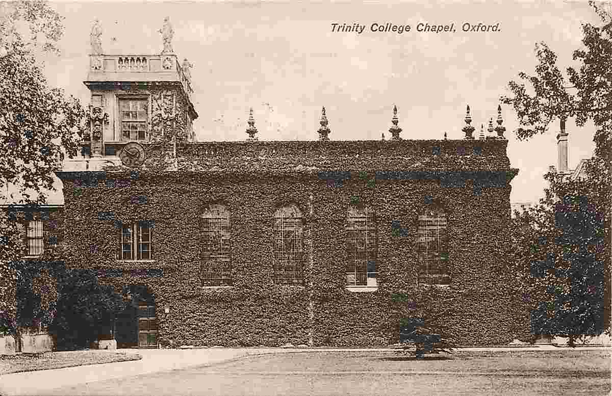 Oxford. Trinity College Chapel, 1933