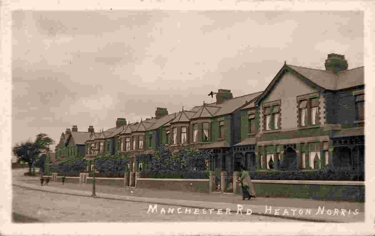 Stockport. Heaton Norris - Manchester Road