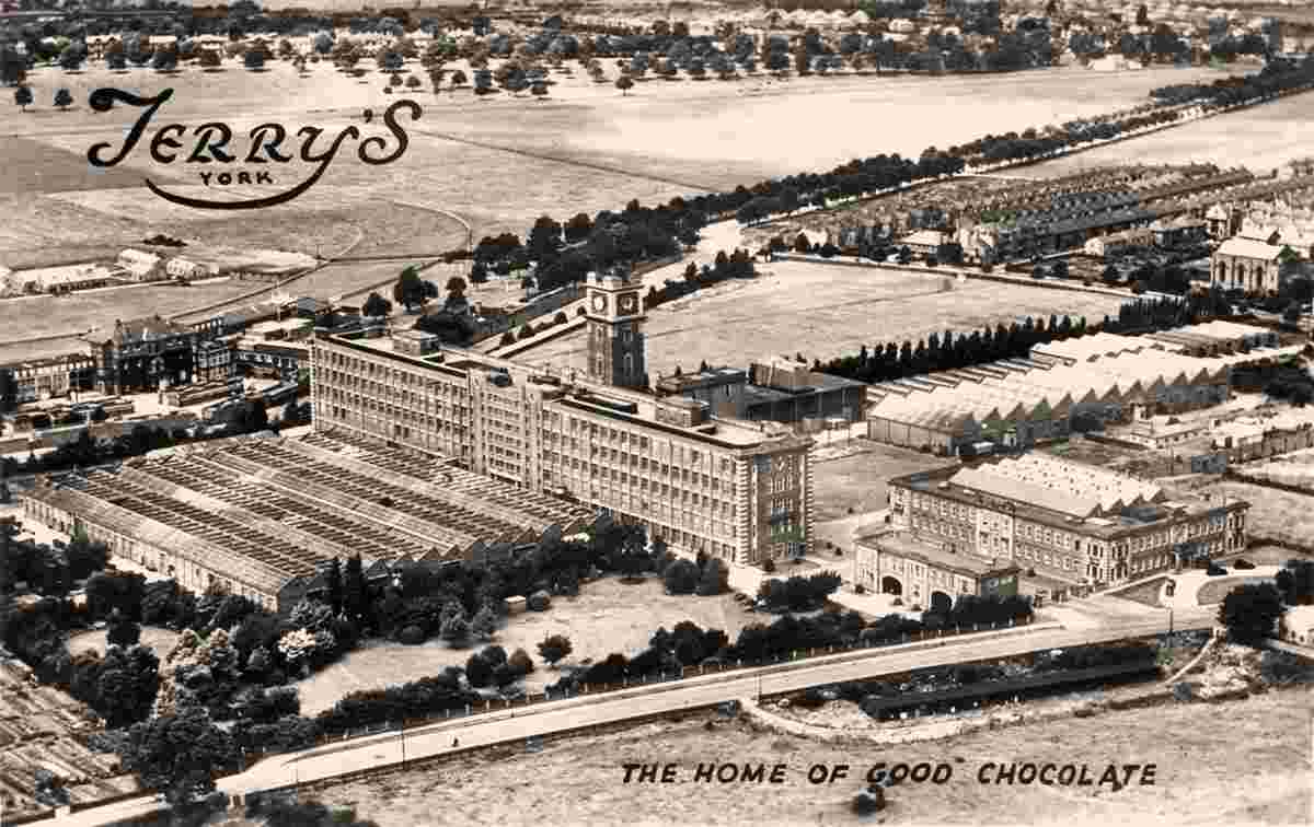 York. Terry's Chocolate Factory, 1954