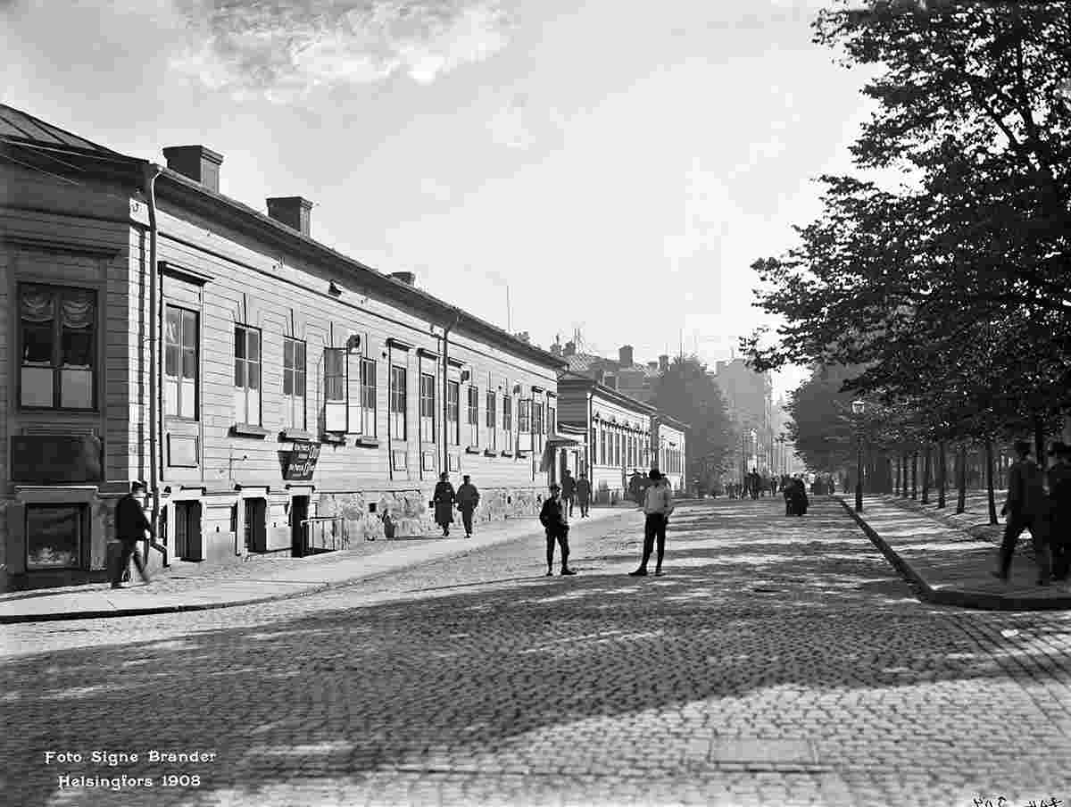 Helsinki. Eastern Heikinkatu, 1908