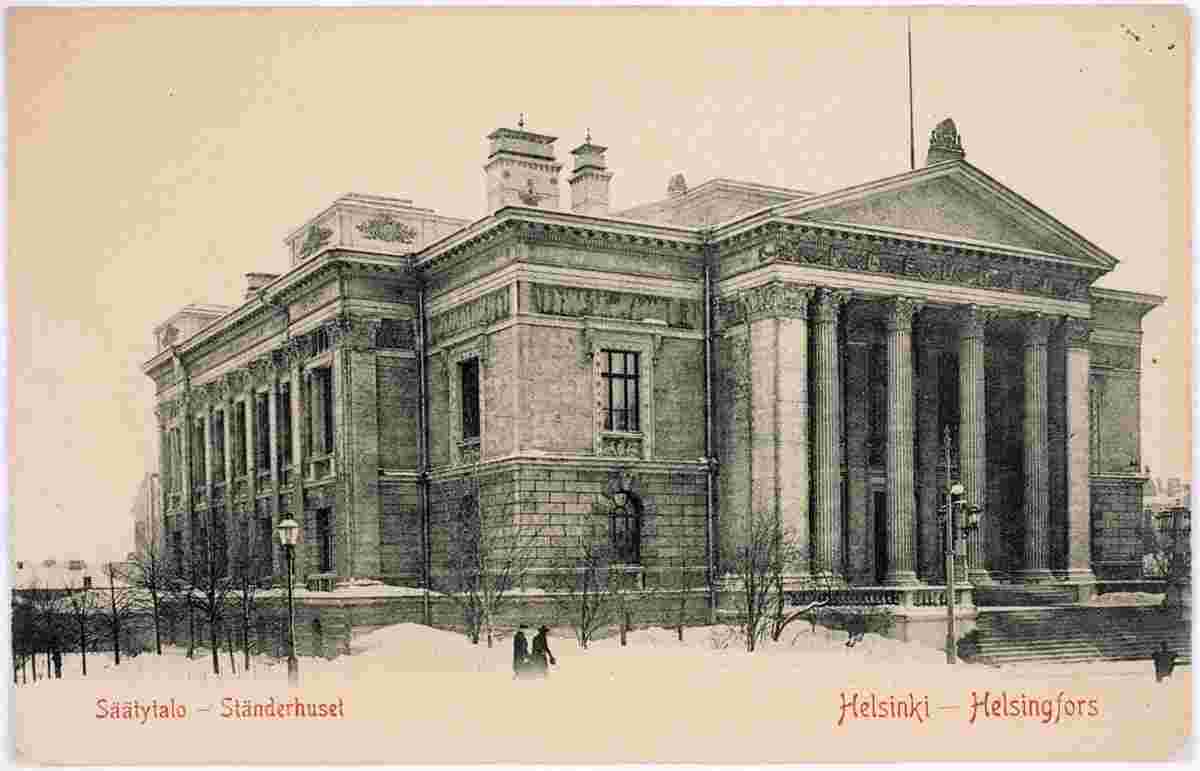 Helsinki. House of estates, 1903