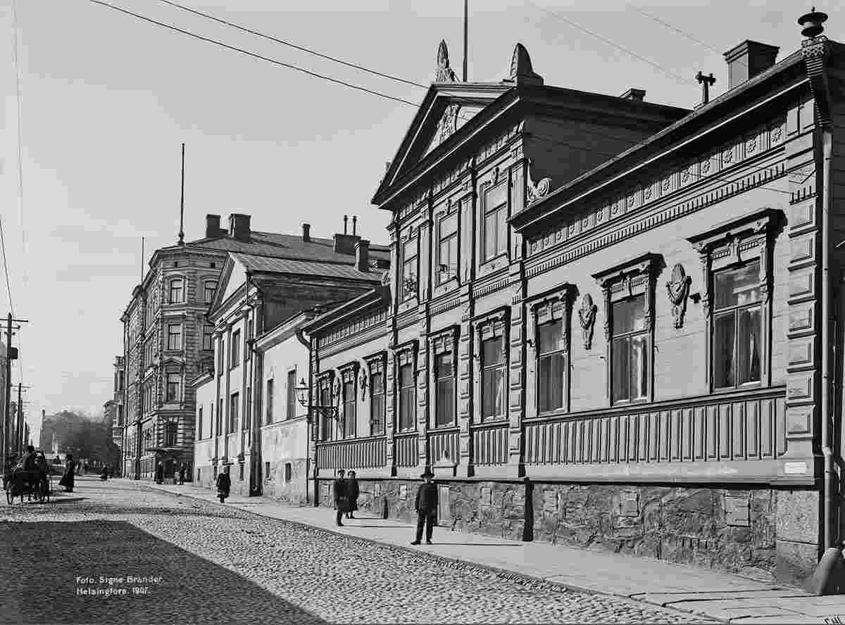Helsinki. Kirkkokatu, 1907