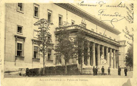 Aix-en-Provence. Palais de Justice
