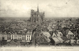 Amiens. Panorama de la ville