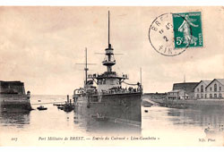 Brest. Port Militaire, Léon-Gambetta