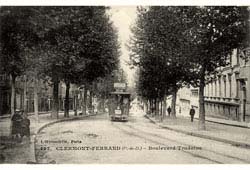 Clermont-Ferrand. Boulevard Trudaine