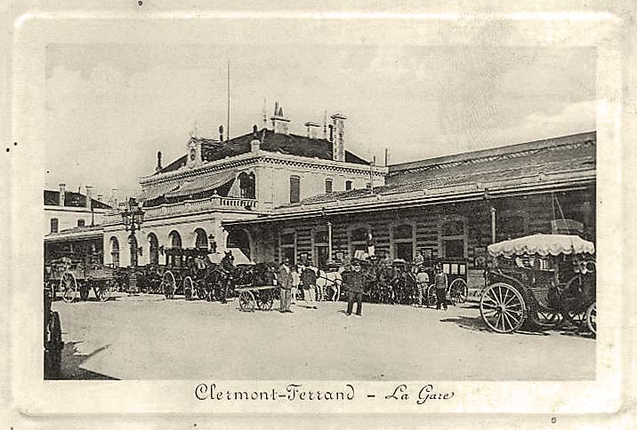 Clermont-Ferrand. La Gare