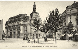 Dijon. La Place Grangier