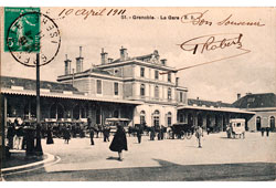 Grenoble. La Gare, 1911
