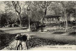 Grenoble. Le Jardin de Ville, 1921