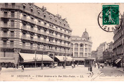 Grenoble. Rue Félix Poulat, 1912