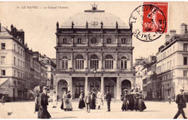 Le Havre. Le Grand Théatre, vers 1908
